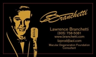 Lawrence Branchetti business card